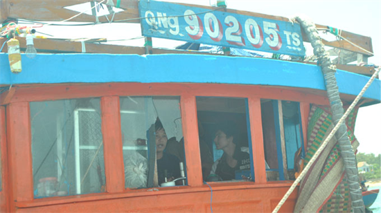 Đêm kinh hoàng trên biển