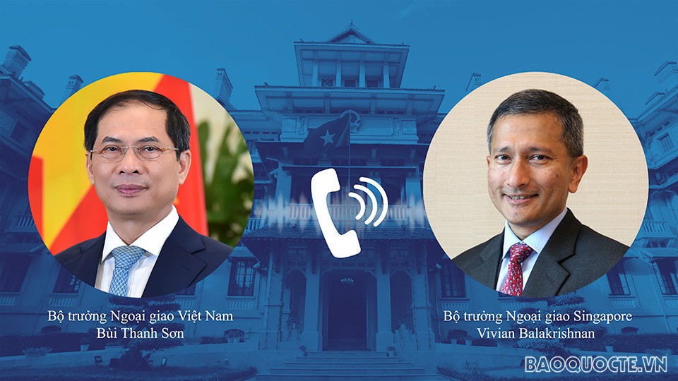 Đề nghị Singapore xem xét hỗ trợ hoặc chuyển nhượng lại vaccine Covid-19 dôi dư cho Việt Nam sớm nhất có thể