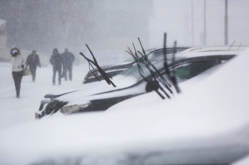 Bão tuyết cực lớn sẽ tấn công thủ đô Moskva