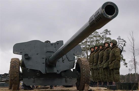 Sức mạnh kinh người của lực lượng pháo binh Nga