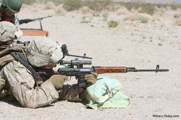 Sức mạnh súng trường bắn tỉa huyền thoại Dragunov SVD của Nga