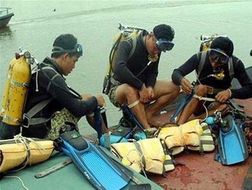 Đặc công người nhái Việt ở Cam Ranh