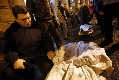 Cảnh tượng kinh hoàng: Xác người nằm la liệt trên đường phố Ukraine