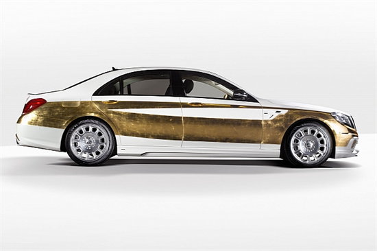Mercedes S – Class bọc vàng của Carlsson có giá 545.000 USD