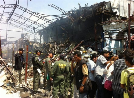 Bom Thế chiến II phát nổ tại Bangkok, 6 người chết