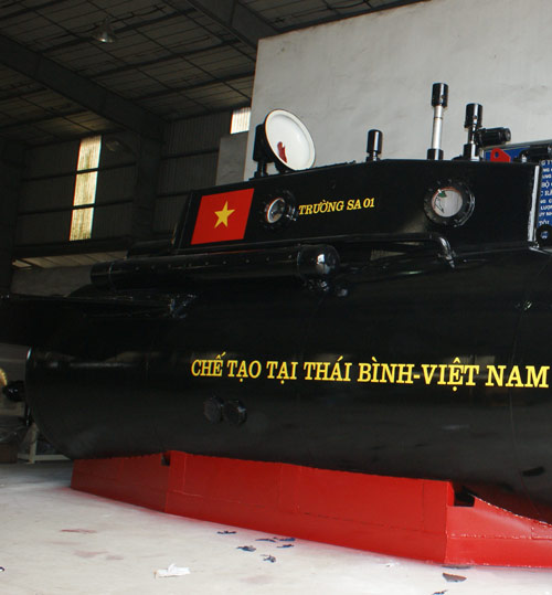 Tàu ngầm Trường Sa sẵn sàng thử nghiệm trên biển