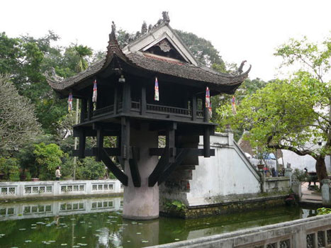 Chùa Một Cột được công nhận “độc đáo nhất châu Á”