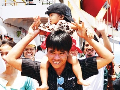 Chàng trai Việt bơi từ biển Trường Sa tới Philippines