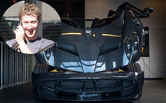 Ông chủ Facebook đặt mua siêu xe Pagani Huayra