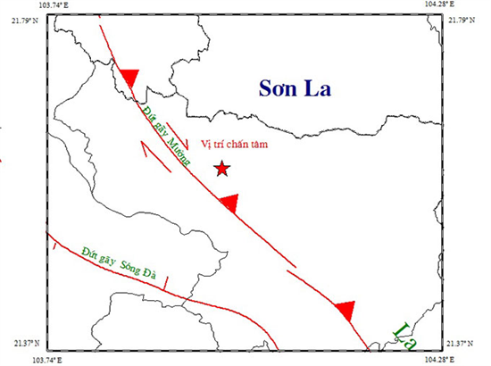 Hà Nội cảm nhận được rung động