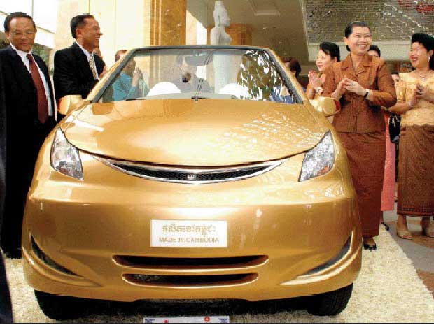 Campuchia đã có xe hơi tự sản xuất