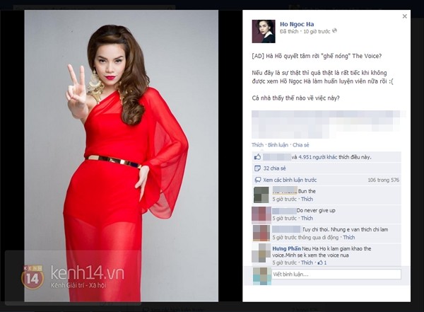 Fan xôn xao trước tin Hà Hồ rời 