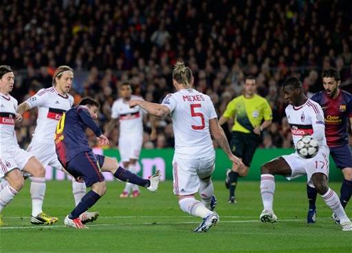 Messi lại xuất thần giúp Barca ngược dòng thần kỳ