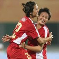 Tuyển nữ Việt Nam thắng đậm Bahrain