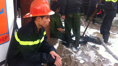 Tin thêm về vụ cháy tại Trạm xăng trên đường Trần Hưng Đạo