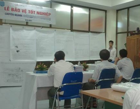 Những pha hài hước trong lễ bảo vệ tốt nghiệp