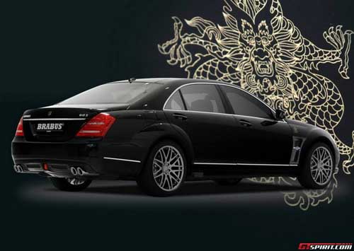 Mercedes-Benz S600 “độ” rồng bắt mắt