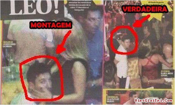 Ảnh “thác loạn” của Messi đã bị “chế” như thế nào?