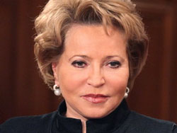 Chủ tịch Thượng viện Nga thăm chính thức Việt Nam