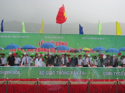 Khởi công xây dựng Hầm đường bộ Đèo Cả