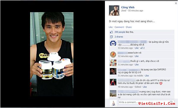 “Nghi án” Công Vinh chụp ảnh quảng cáo tại Nhật