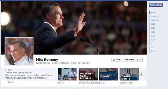 Mỗi giờ, Mitt Romney mất hơn 800 bạn... trên Facebook