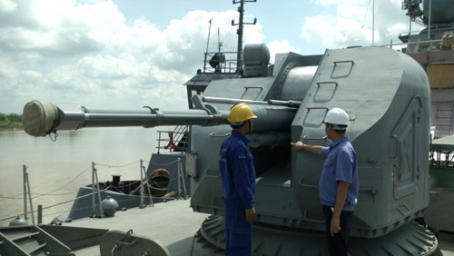 Chùm ảnh về tàu pháo Việt Nam