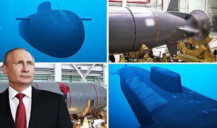 Nga thử nghiệm triển khai tàu ngầm không người lái Poseidon