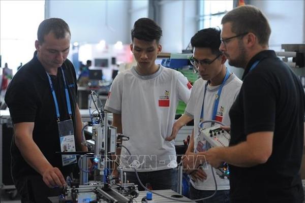 Việt Nam tham dự Kỳ thi tay nghề thế giới lần thứ 45 tại LB Nga