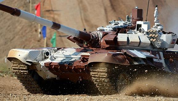 Đội tăng T-72B3M Nga thống trị “Tank Biathlon 2014”