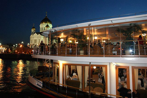 Moskva: Thực phẩm của nhà hàng trên tàu thuỷ 