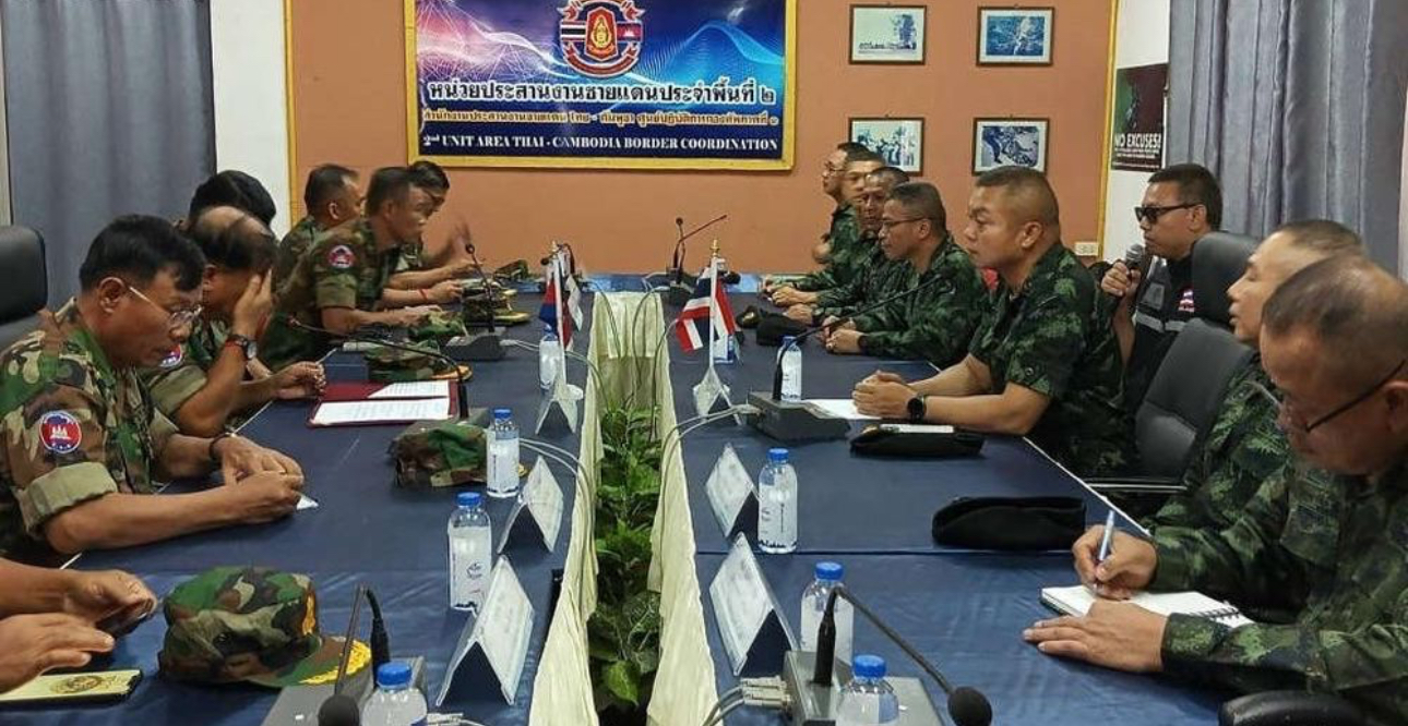 Chỉ huy quân sự Thái Lan và Campuchia đàm phán, cam kết duy trì lệnh ngừng bắn