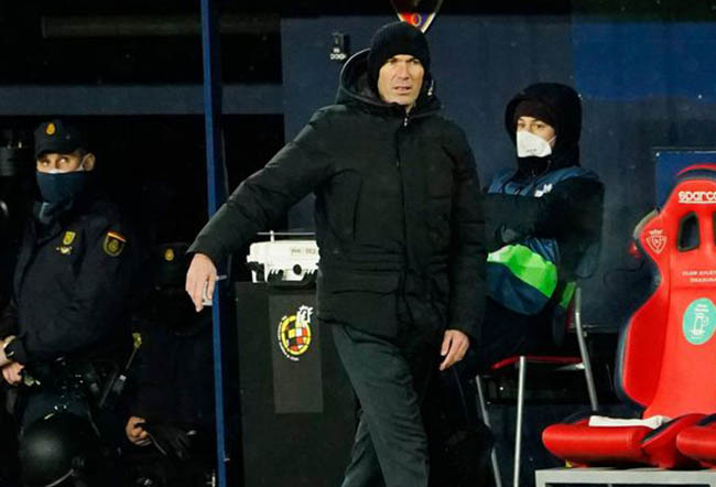 Zidane dương tính với nCoV