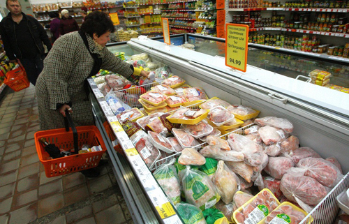 Nga cấm nhập thịt gia cầm thành phẩm từ Mỹ