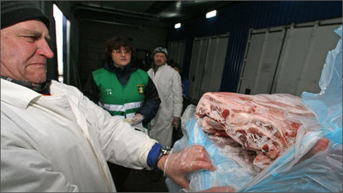 Nga ngừng nhập các loại thịt từ Đức