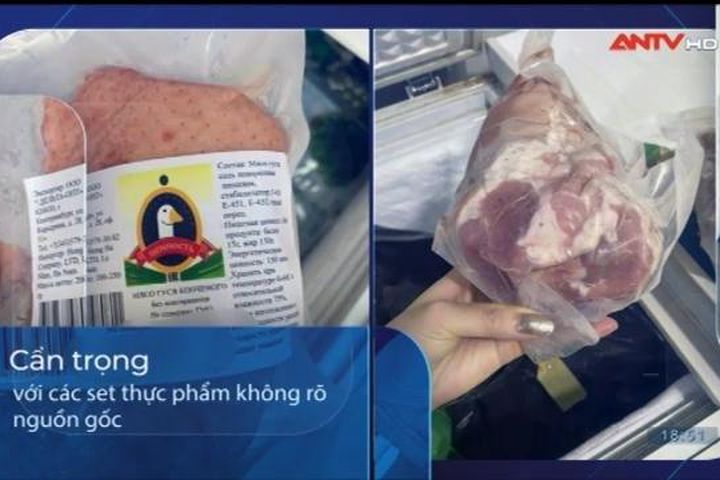 Cẩn trọng với set thực phẩm sẵn mùa dịch