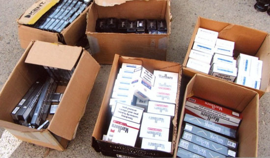 Moskva: Thu giữ 15 tấn thuốc lá lậu ở khu Marino