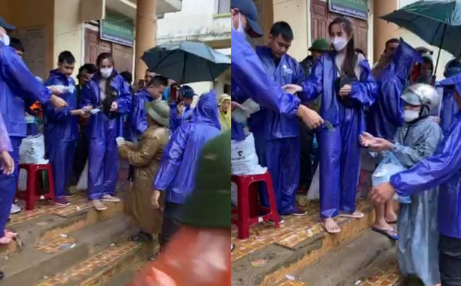 Thực hư việc Thuỷ Tiên trao tiền từ thiện ở Quảng Bình, cán bộ đến từng nhà thu lại
