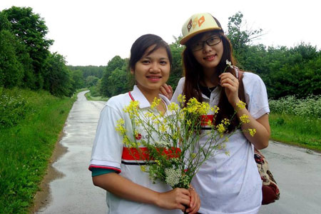 Ngưỡng mộ nữ sinh làm rạng danh đất Việt nơi xứ Tuyết