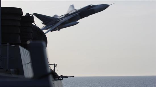 Nga phản pháo vụ máy bay SU-24 bay áp sát tàu khu trục Mỹ