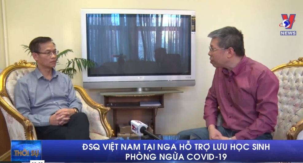 ĐSQ Việt Nam tại Nga theo dõi sát tình hình lưu học sinh tại địa bàn