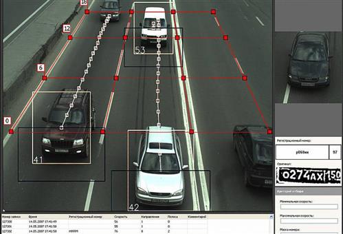 Một hình thức phạt giao thông  ở ngoại ô Moscow