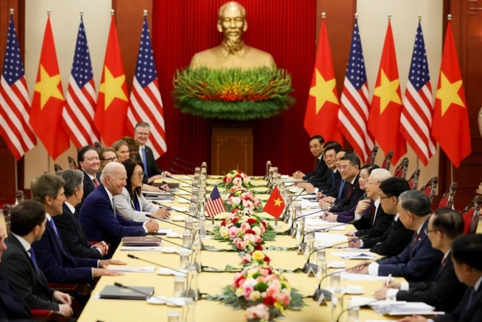 Việt Nam và Mỹ nâng cấp quan hệ lên ''Đối tác Chiến lược Toàn diện''