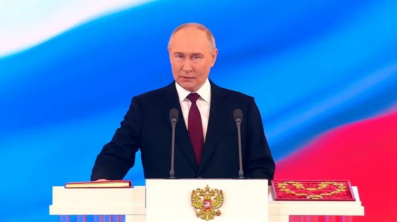 Ông Vladimir Putin nhậm chức Tổng thống Nga nhiệm kỳ thứ 5