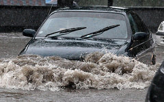 Moskva: Mưa lớn khiến đường hầm ngập úng