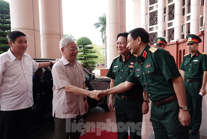 Tổng Bí thư, Chủ tịch nước trực tiếp chỉ đạo Đại hội Đảng bộ Quân đội