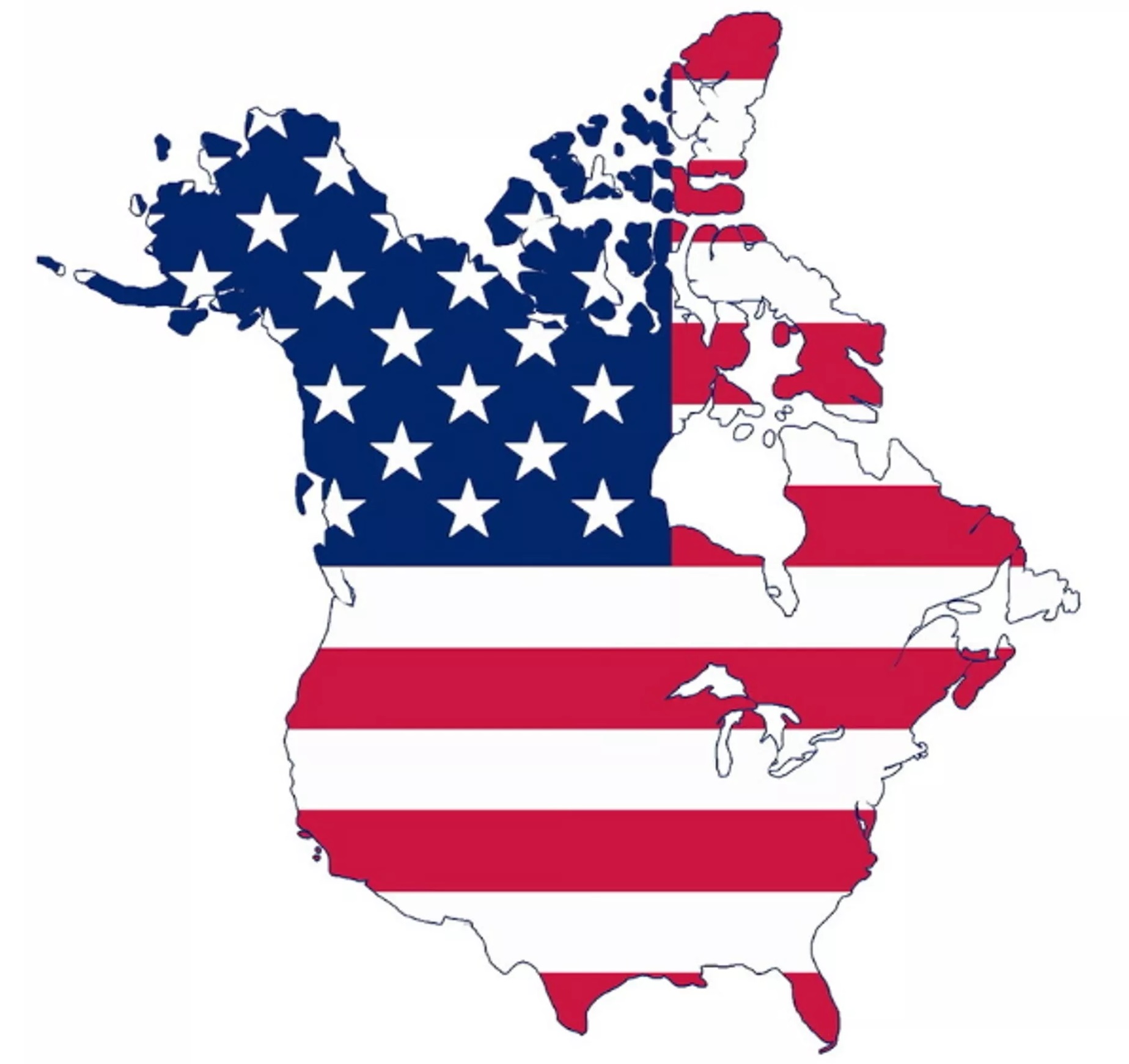 Donald Trump đăng bản đồ Mỹ với Canada sáp nhập