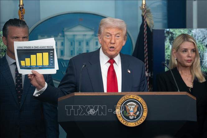 Vì sao động thái điều vệ binh tới Washington DC của Tổng thống Trump là bất thường?