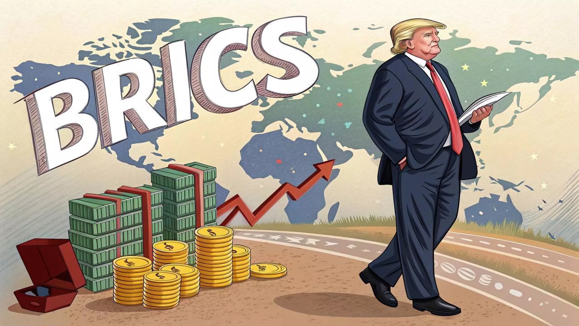 Tổng thống Mỹ Trump công kích BRICS