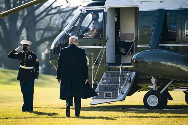 Lễ chia tay hoành tráng ông Trump vào ngày ông Biden nhậm chức?